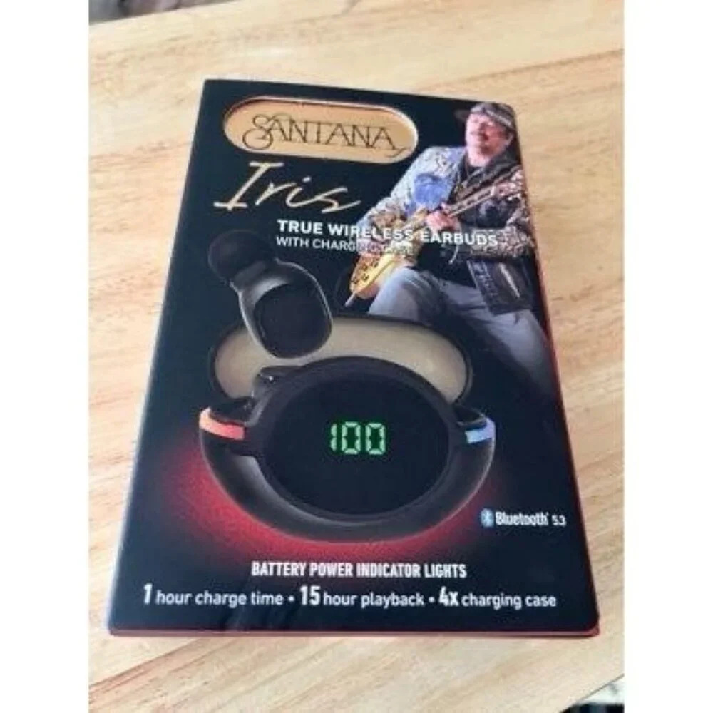 new‎ sealed carlos santana Bluetooth earbuds​